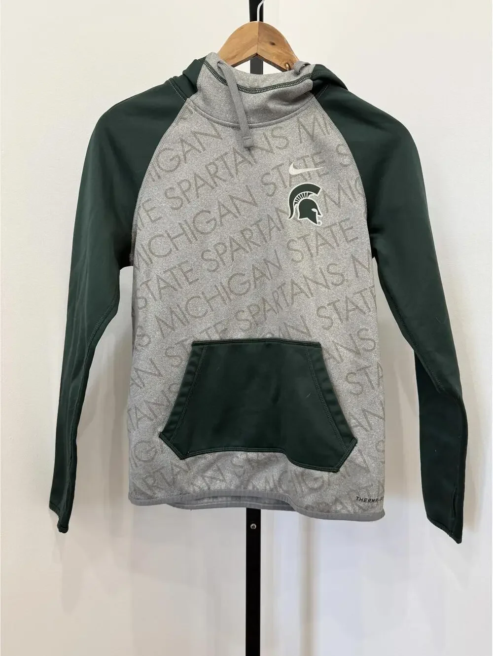 Nike Michigan State Spartans Hoodie Sweatshirt XS